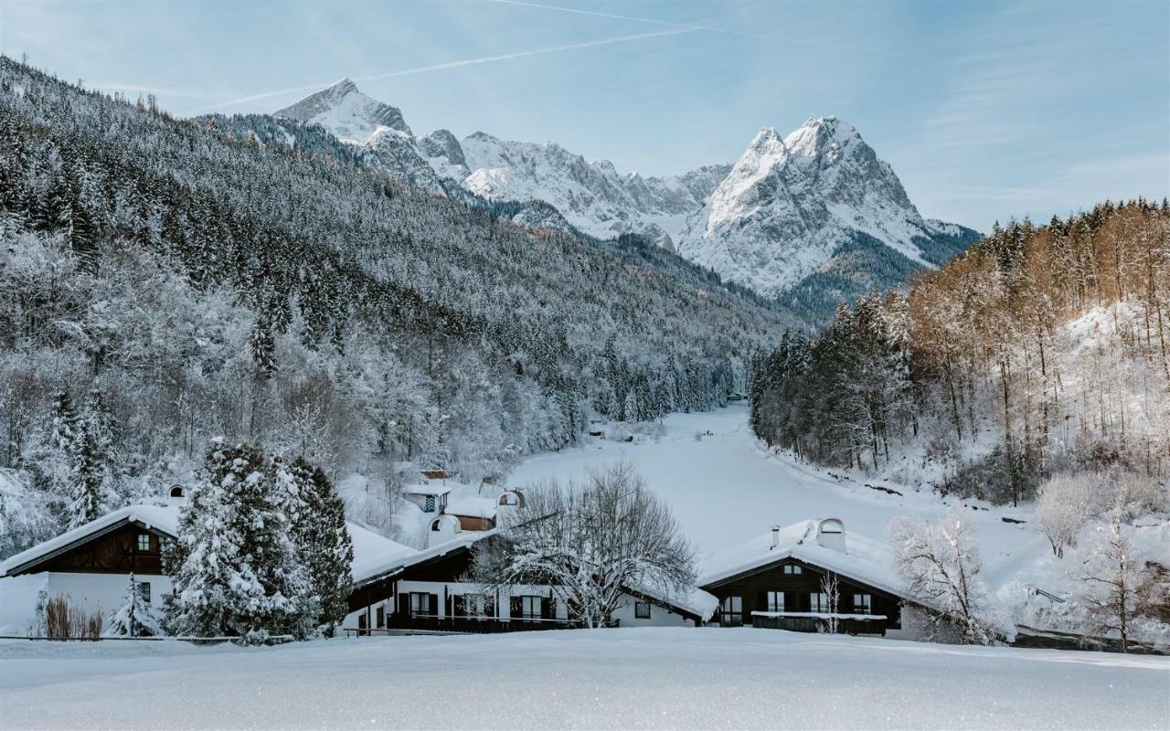 Seehaus Riessersee Garmisch-Partenkirchen Buitenkant foto
