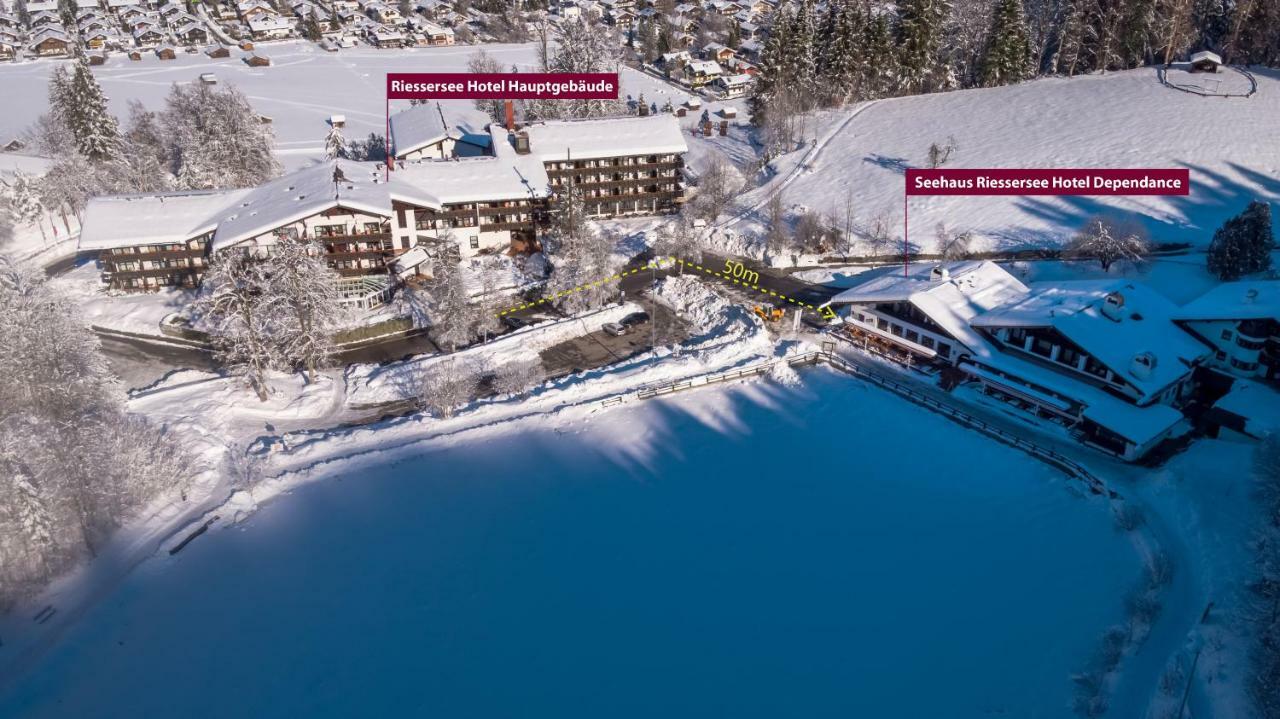 Seehaus Riessersee Garmisch-Partenkirchen Buitenkant foto